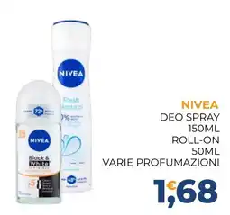 Moderna Nivea deo spray offerta