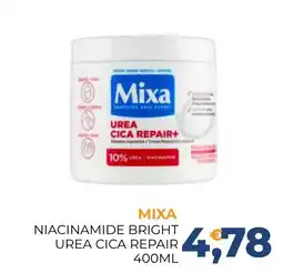 Moderna Mixa niacinamide bright urea cica repair offerta