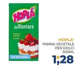 Moderna Hopla' panna vegetale per dolci offerta