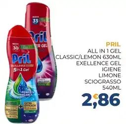 Moderna Pril Excellence Gel 5in1 Gel offerta