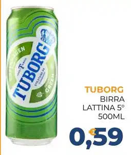 Moderna Tuborg birra offerta
