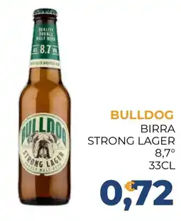 Moderna Bulldog strong lager offerta