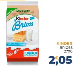 Moderna Kinder Brioss offerta
