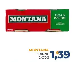 Moderna Montana carne offerta