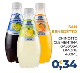 Moderna San Benedetto Chinotto Clementina Gassosa Limone offerta