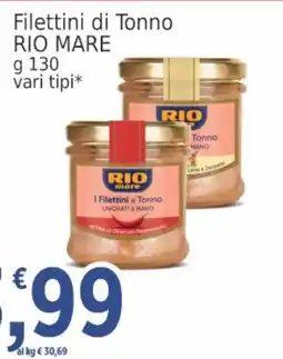 Market Ingross Filettini di Tonno RIO MARE offerta