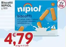 Market Ingross Biscotti Nipiol offerta