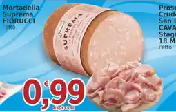 Market Ingross Mortadella Suprema Fiorucci offerta