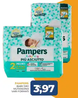 Moderna Pampers Baby Dry Mutandino offerta