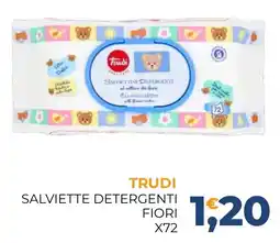 Moderna Trudi salviette detergenti fiori offerta