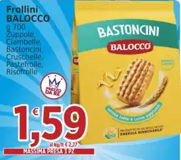 Market Ingross Bastoncini Balocco offerta