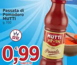 Market Ingross Passata di Pomodoro Mutti offerta