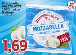 Market Ingross Mozzarella Valcolatte offerta