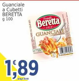 Market Ingross Guanciale a cubetti Beretta offerta