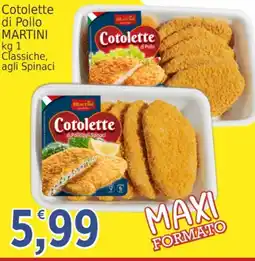 Market Ingross Cotolette di Pollo MARTINI offerta