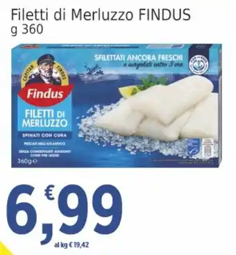 Market Ingross Filetti di Merluzzo Findus offerta