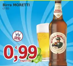Market Ingross Birra Moretti offerta