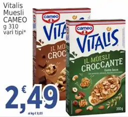 Market Ingross Vitalis Muesli CAMEO offerta