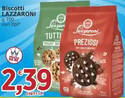 Market Ingross Biscotti Lazzaroni offerta