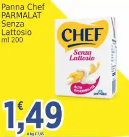 Market Ingross Panna Chef Senza Lattosio offerta
