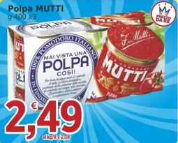 Market Ingross Polpa Mutti offerta