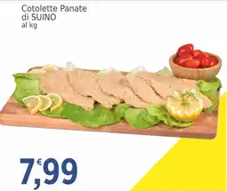 Market Ingross Cotolette Panate di SUINO offerta