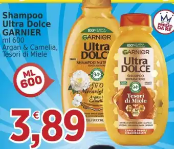 Market Ingross Shampoo Ultra Dolce Garnier offerta