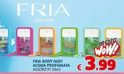 Casa & Co Fria body mist acqua profumata assortiti offerta