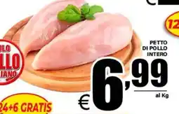 DEM Petto di pollo intero offerta