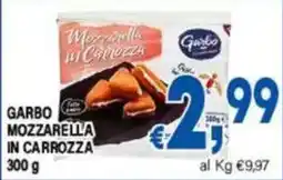 DEM Garbo Mozzarella in carrozza offerta