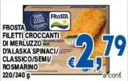 DEM Frosta filetti croccanti di merluzzo offerta