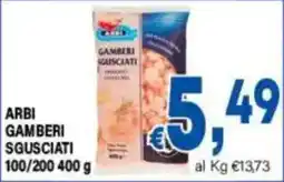 DEM Arbi gamberi sgusciati offerta