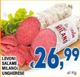DEM Levoni salame milano/ungherese offerta