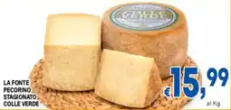 DEM La Fonte Pecorino Stagionato Colle Verde offerta