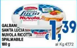 DEM Galbani Santa Lucia Nuvola Ricotta Spalmabile offerta