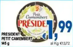 DEM President Petit Camembert offerta