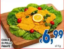 DEM Cosce di pollo panate offerta