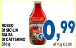 DEM Rosso di Sicilia salsa di datterino offerta