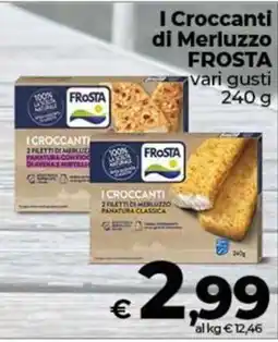 Ipercoop Radenza I Croccanti di Merluzzo Frost offerta