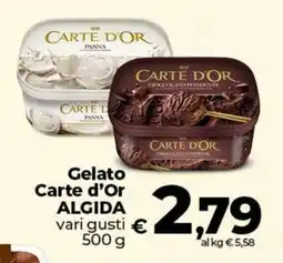Ipercoop Radenza Gelato Carte d'Or offerta