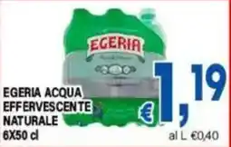 DEM Egeria acqua effervescente naturale offerta