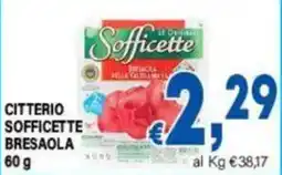 DEM Citterio Sofficette Bresaola offerta