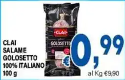 DEM Clai salame golosetto offerta