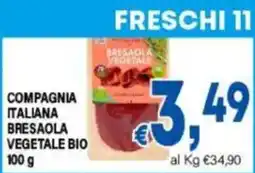 DEM Compagnia Italiana Bresaola Vegetale Bio offerta