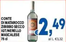 DEM Conte di Matarocco Zibibbo Secco offerta
