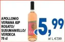 DEM Apollonio veriana igp rosato offerta