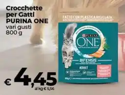 Ipercoop Radenza Crocchette per Gatti Purina One offerta