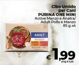 Ipercoop Radenza Purina One Mini Adult Pollo e Manzo offerta