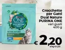 Ipercoop Radenza Crocchette per Gatti Dual Nature PURINA ONE offerta