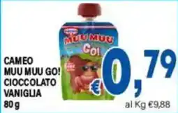 DEM Cameo Muu Muu Go! Cioccolato Vaniglia offerta
